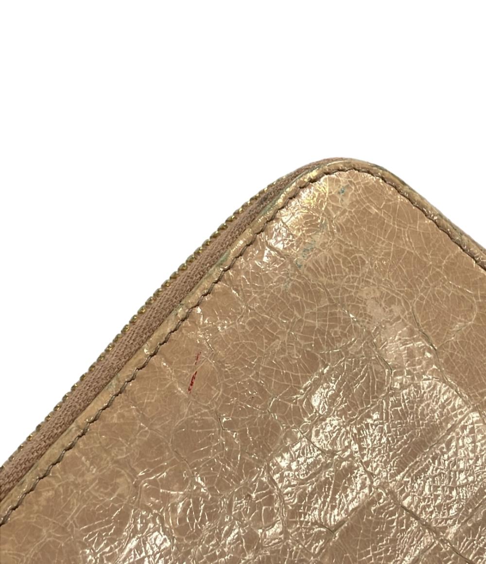 ミュウ ミュウ ラウンドファスナー長財布 レディース Miu Miu