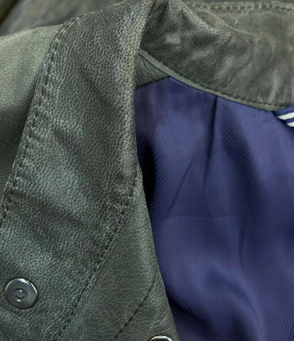 ランバンオンブルー シングルライダースジャケット メンズ SIZE 47 (M) LANVIN en Bleu