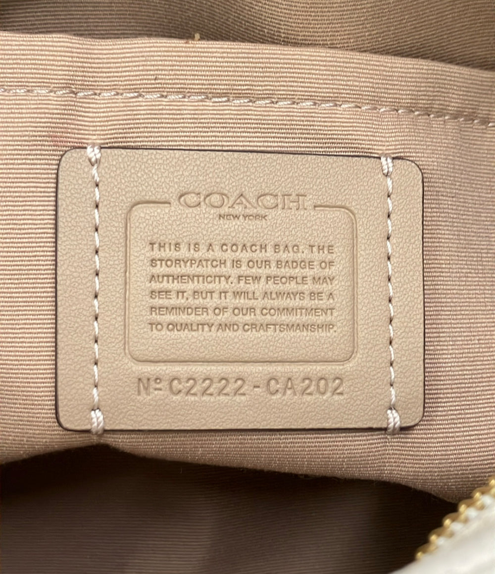 COACH ハンドバッグ ショルダーバッグ 2WAY 斜め掛け レザー CA202 レディース コーチ