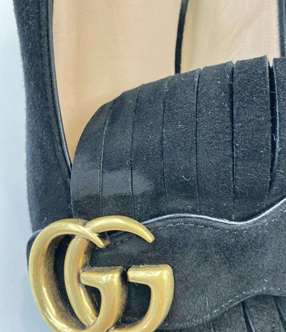 GUCCI GGマーモントヒールパンプス レディース SIZE 37 (24cm) グッチ
