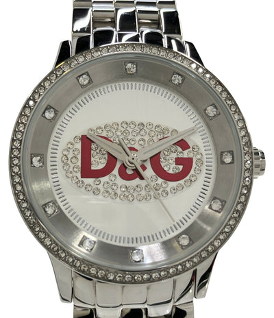 D&G 腕時計 クオーツ シルバー メンズ ディーアンドジー