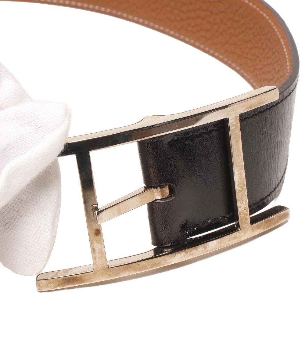 HERMES ベルト T刻印 シルバー金具 カンタン メンズ エルメス