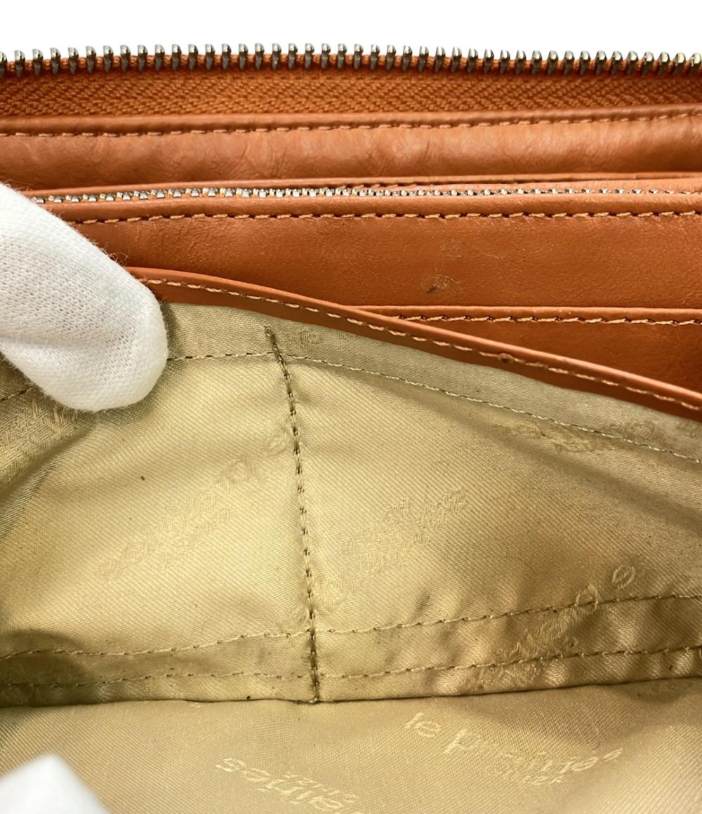 ル プレリー ギンザ ラウンドファスナー長財布 メンズ le prairies GINZA