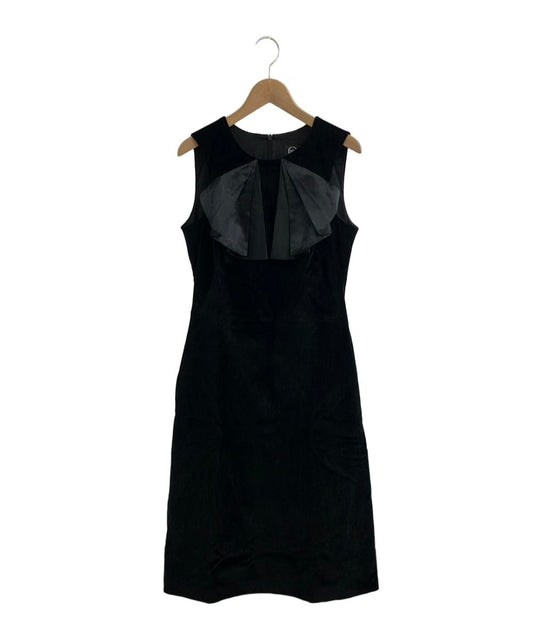 アレキサンダーマックイーン ノースリーブワンピース ベロア レディース SIZE 40 (M) Alexander McQueen