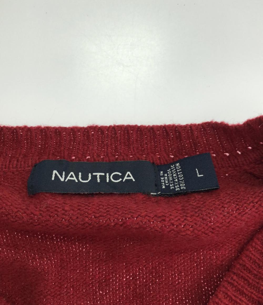 ノーティカ Vネックニット メンズ SIZE L (L) NAUTICA