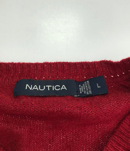 ノーティカ Vネックニット メンズ SIZE L (L) NAUTICA