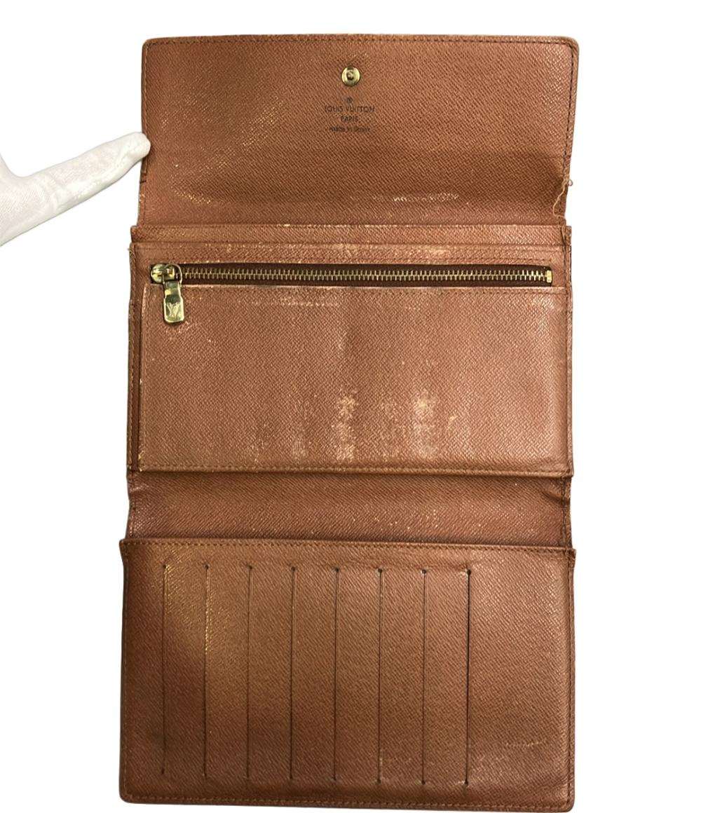 LOUIS VUITTON 長財布 三つ折り パスポートケース ポシェット パスポール モノグラム M60135 レディース メンズ ルイ・ヴィトン