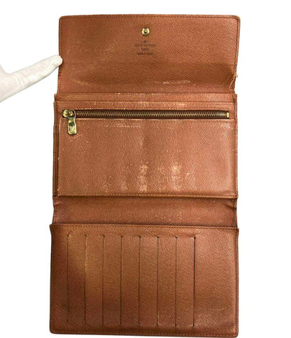 LOUIS VUITTON 長財布 三つ折り パスポートケース ポシェット パスポール モノグラム M60135 レディース メンズ ルイ・ヴィトン