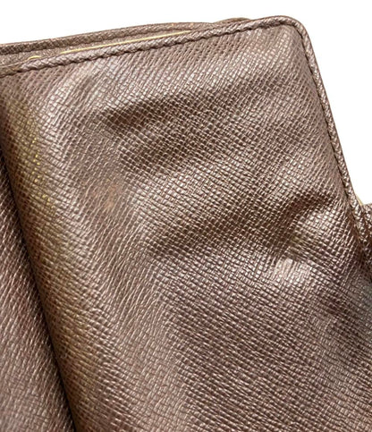 LOUIS VUITTON 二つ折り財布 ポルトモネ ビエ ヴィエノワ ダミエ エベヌ N61663 レディース ルイ・ヴィトン