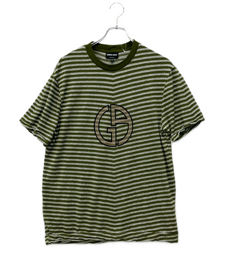 GIORGIO ARMANI 半袖Tシャツ ボーダー GM000244 メンズ SIZE 48 (M) ジョルジオアルマーニ
