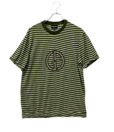 GIORGIO ARMANI 半袖Tシャツ ボーダー GM000244 メンズ SIZE 48 (M) ジョルジオアルマーニ
