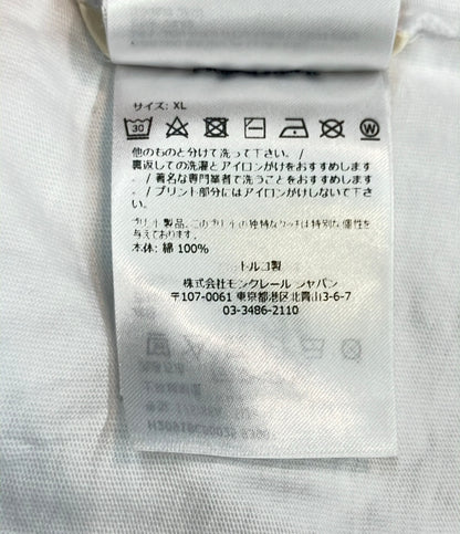 MONCLER 半袖Tシャツ ロゴ メンズ SIZE XL モンクレール