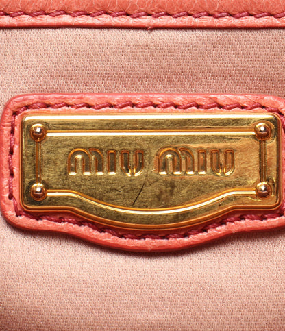 Miu Miu 2WAYハンドバッグ ショルダーバッグ 斜め掛け 肩掛け RN0928 レディース ミュウ ミュウ