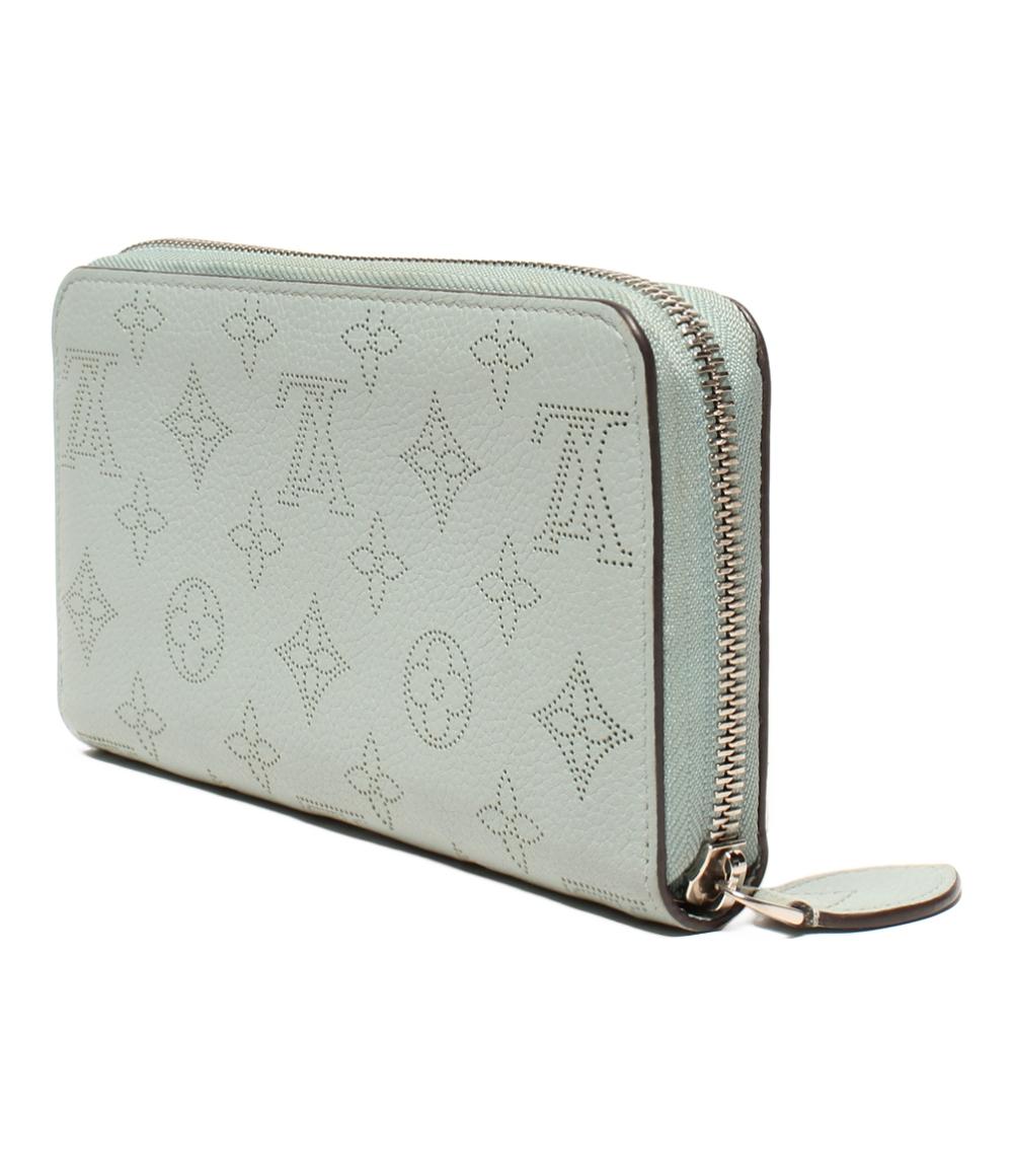 ルイ・ヴィトン ラウンドファスナー長財布 ジッピーウォレット マヒナ M83489 レディース LOUIS VUITTON