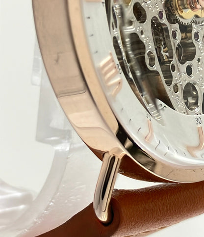 美品 LOBOR 腕時計 自動巻き LB0080D メンズ ロバー