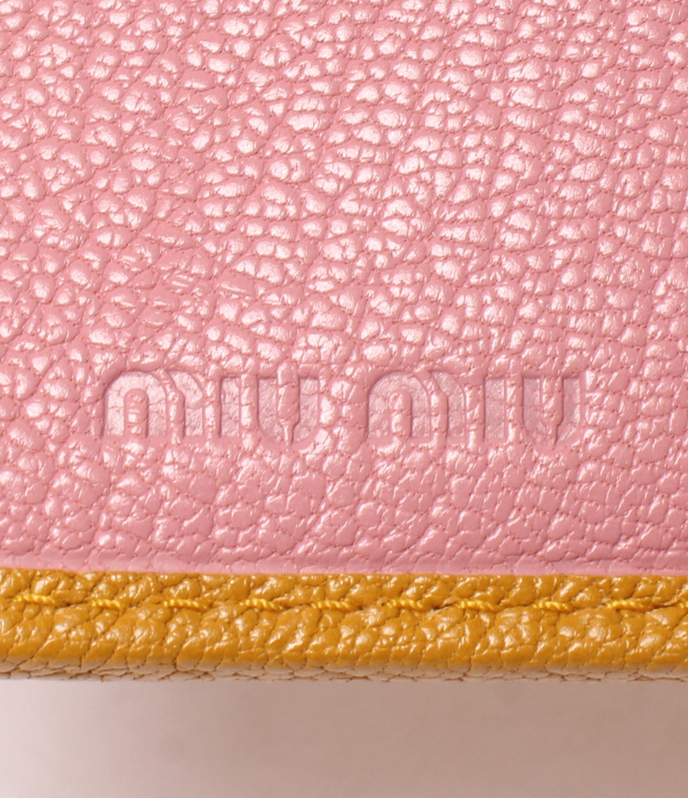 Miu Miu 二つ折り長財布 5ME120 レディース ミュウ ミュウ