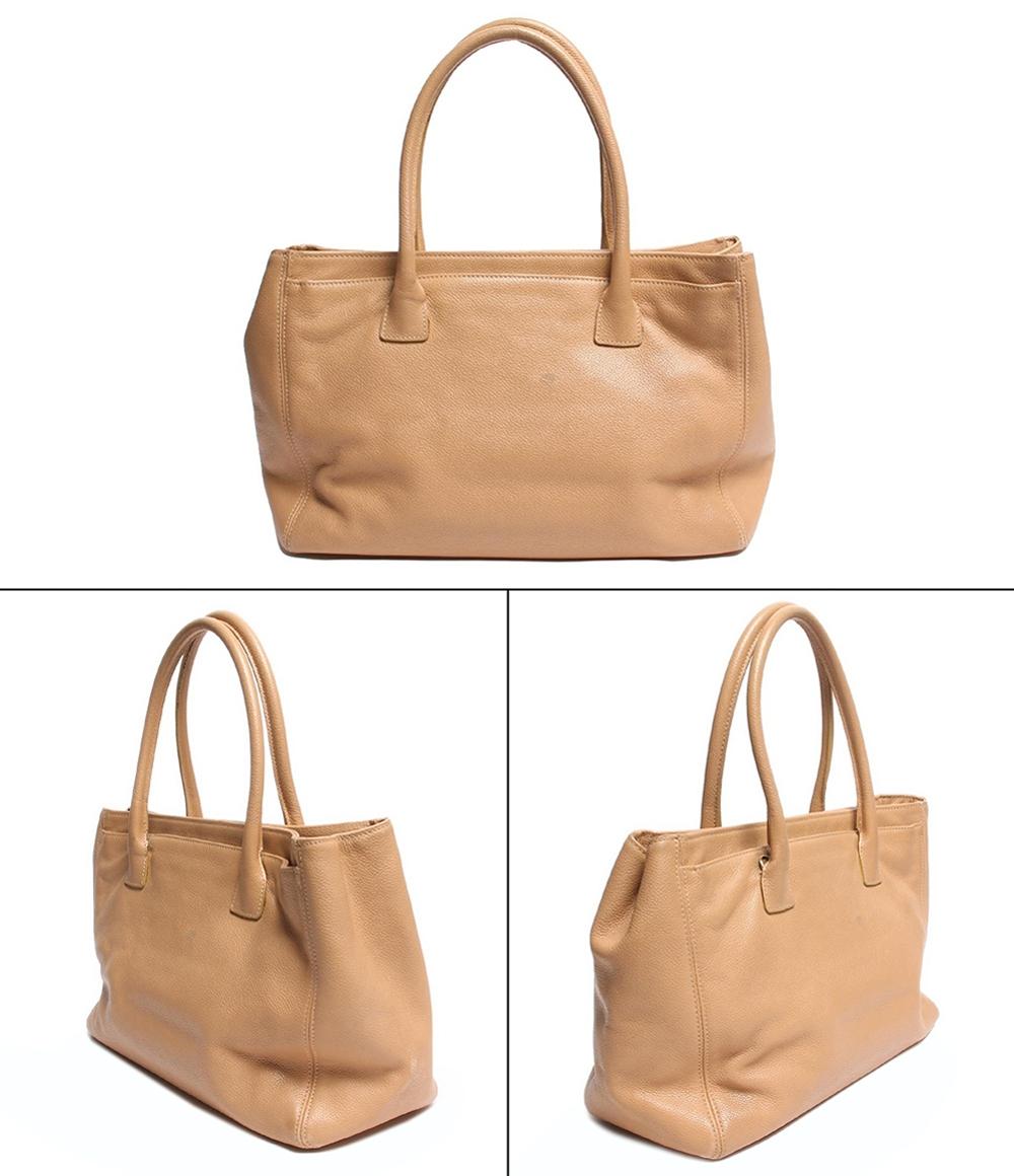 訳あり シャネル 2wayレザートートバッグ ゴールド金具 ココマーク 