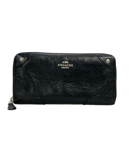 COACH ラウンドファスナー長財布 レザー F55404 レディース コーチ