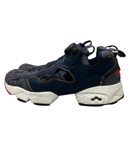 Reebok ローカットスニーカー インスタポンプフューリー デニム AQ9345 レディース SIZE 24.0 リーボック