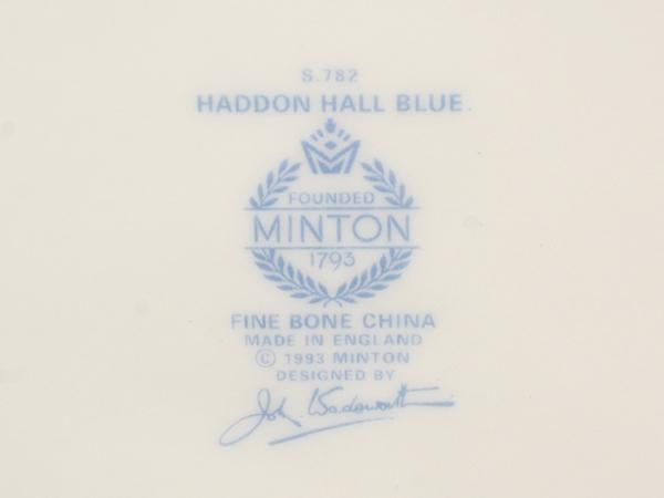 ミントン マジョスティクホール B & B プレート MINTON - 【美品】ミントン☆ハドンホール☆B&Bプレート セットの通販
