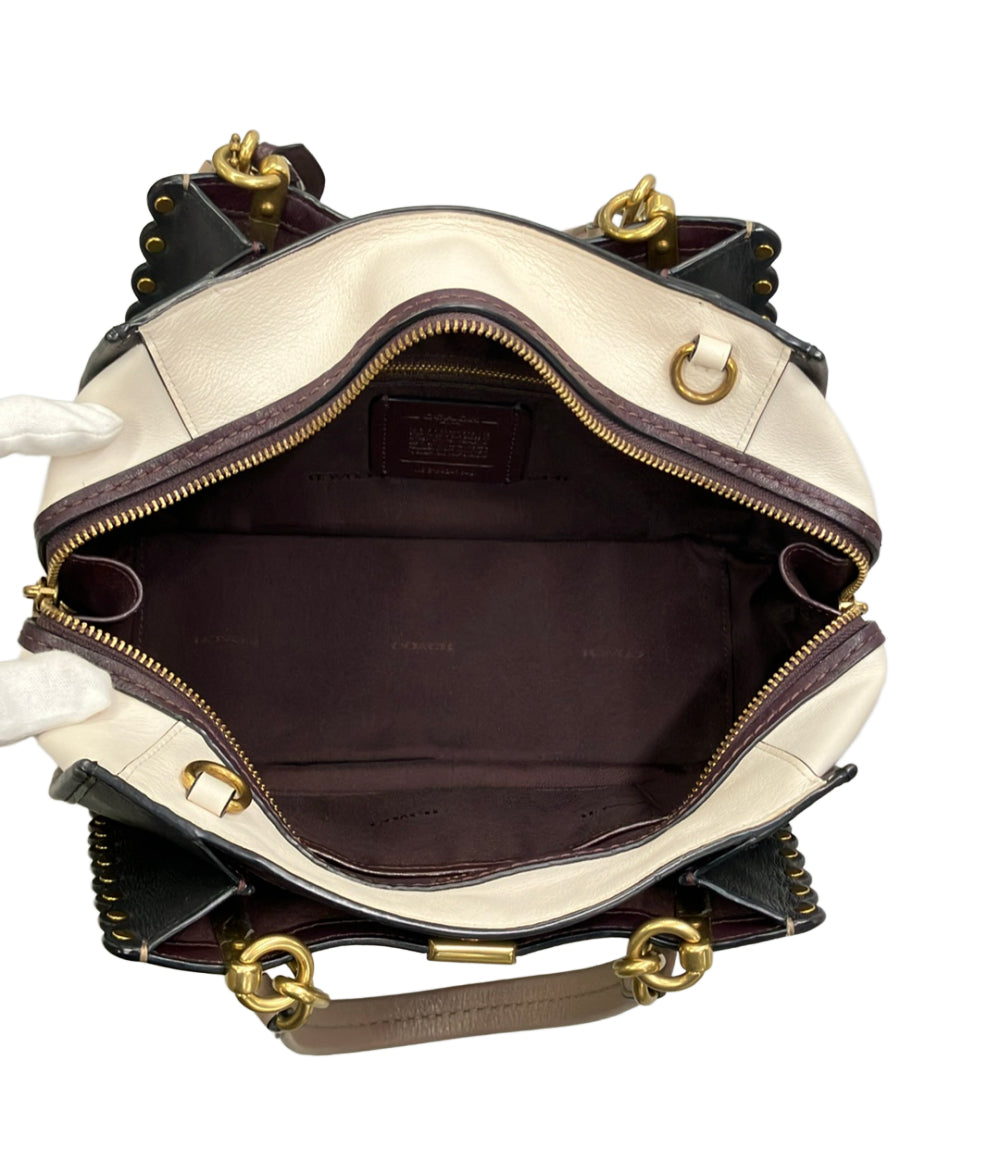 美品 COACH ハンドバッグ ショルダーバッグ 2WAY 斜め掛け レザー 76421 レディース コーチ