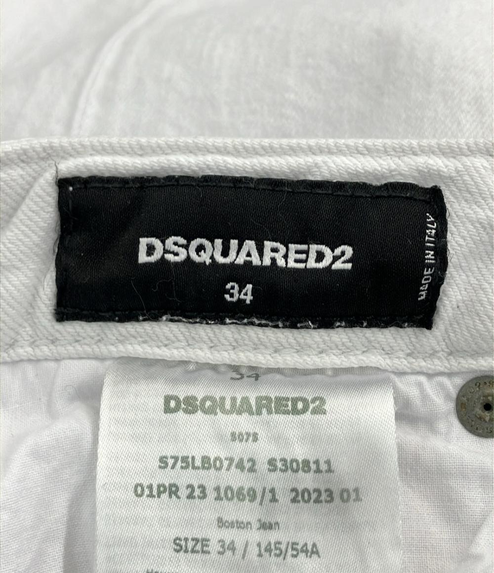 美品 DSQUARED2 デニムパンツ レディース SIZE 34 (XS) ディースクエアード