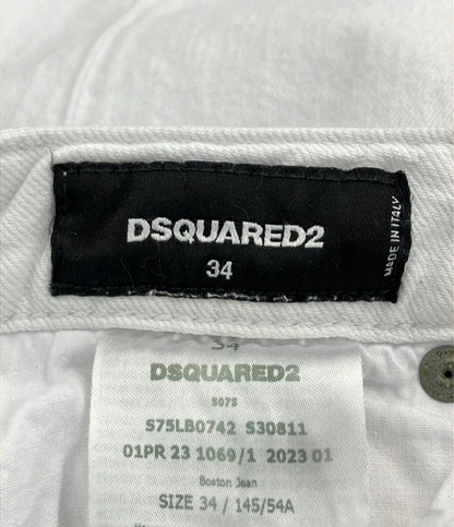美品 DSQUARED2 デニムパンツ レディース SIZE 34 (XS) ディースクエアード