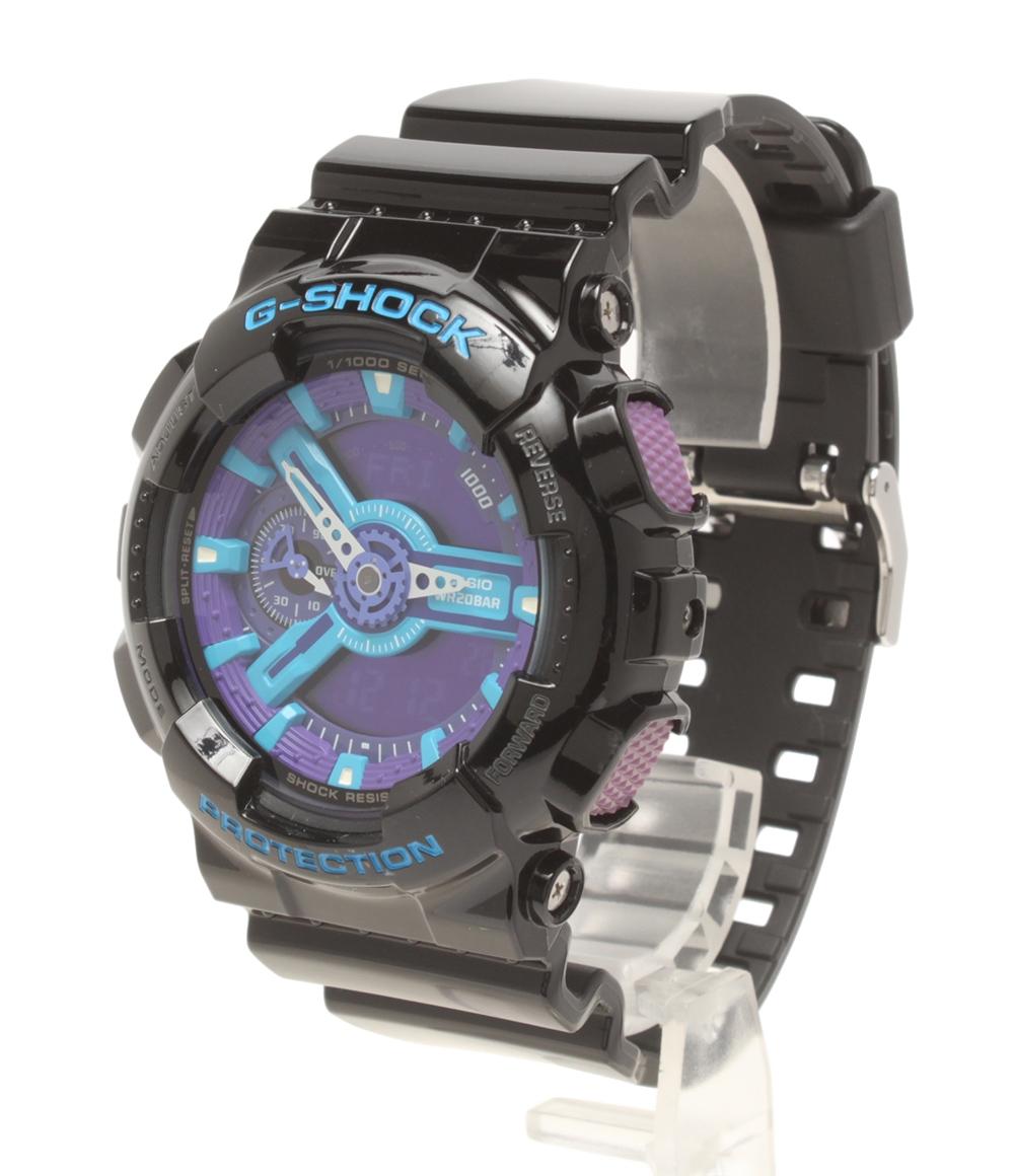 美品 CASIO 腕時計 G-SHOCK クオーツ GA-110HC-1AJF メンズ カシオ