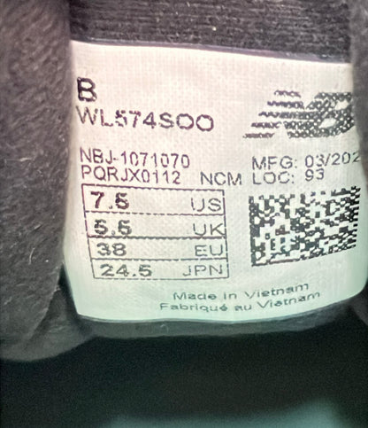 NEW BALANCE ローカットスニーカー WL574SOO レディース SIZE 24.5 ニューバランス