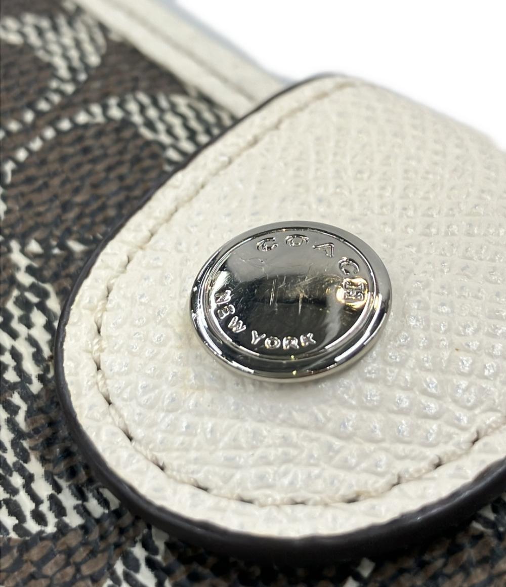 コーチ 二つ折り財布 ミニシグネチャー レディース COACH