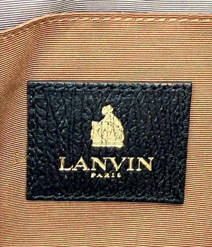 LANVIN クラッチバッグ セカンドバッグ ハラコ メンズ ランバン