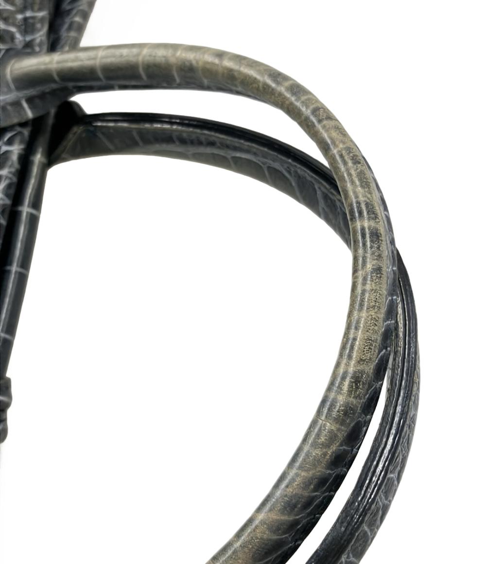 Longchamp ハンドバッグ トートバッグ クロコ型押し ロゾ レディース ロンシャン