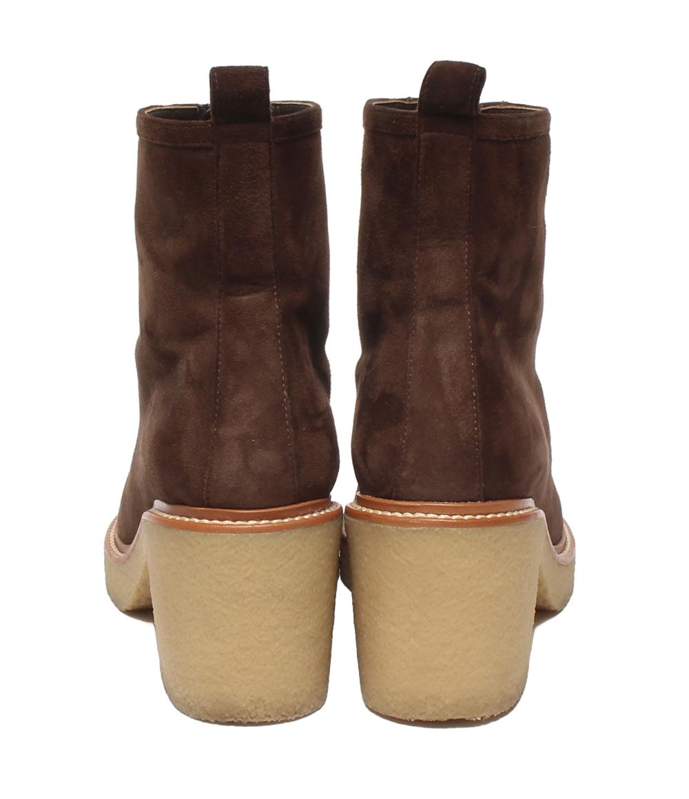 HERMES ショートブーツ スエード ジングル55 レディース SIZE 37 (24cm) エルメス
