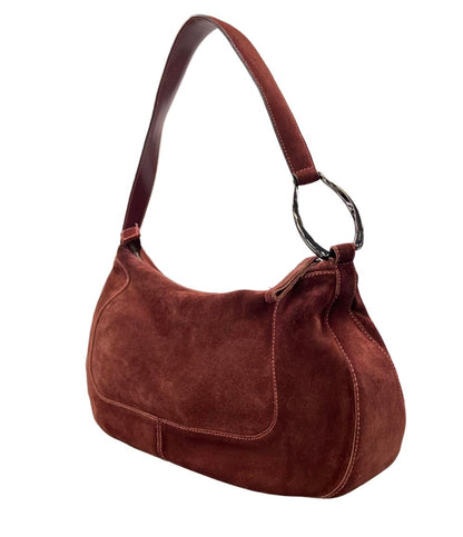 Furla ショルダーバッグ 肩掛け スエード レディース フルラ