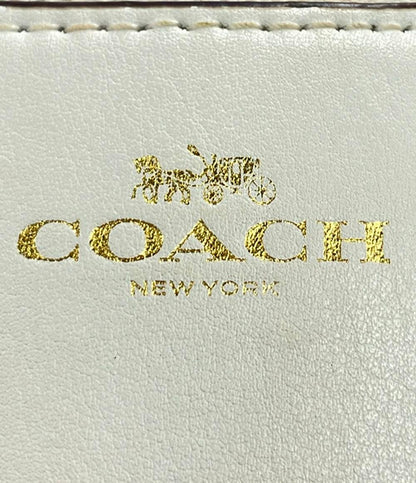 コーチ ポーチ キャンバス レザー シグネチャー CS602 レディース COACH