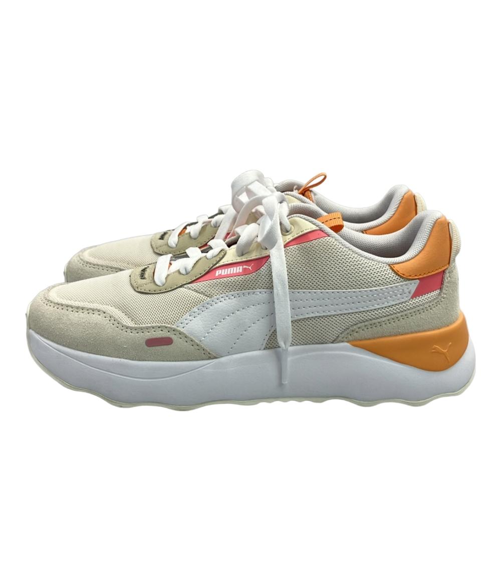 PUMA ローカットスニーカー ランテイムド プラットフォーム 392324-08 レディース SIZE 24.0 (L) プーマ