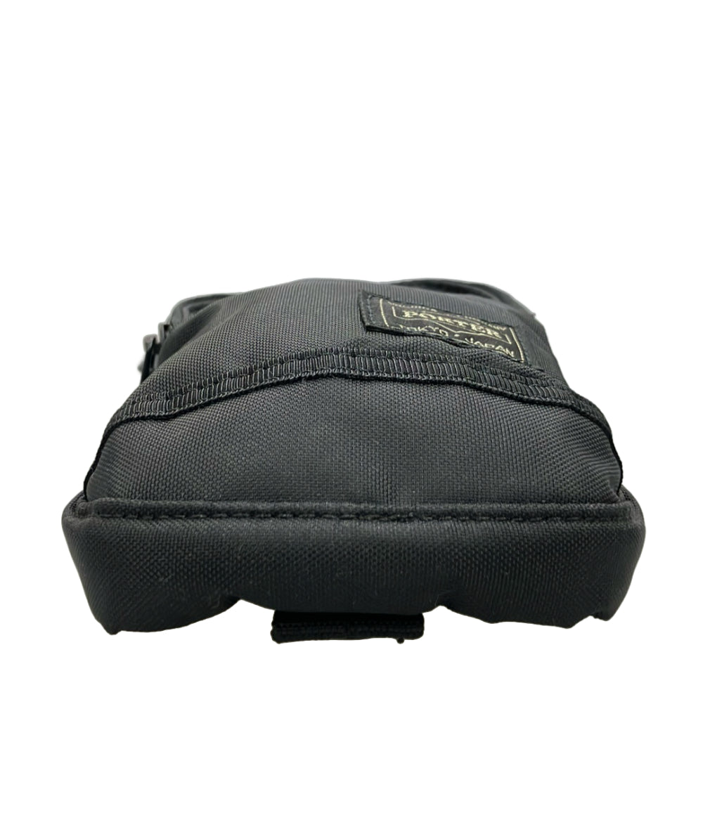 美品 PORTER ショルダーバッグ ポーチ フラッシュショルダー 斜め掛け メンズ ポーター