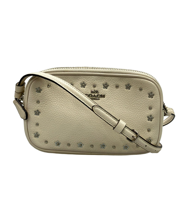COACH ショルダーバッグ 斜め掛け レザー スタッズ レディース コーチ