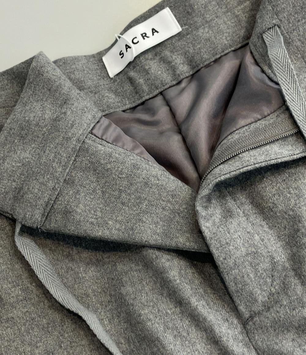 美品 サクラ ワイドパンツ レディース SIZE 38 (S) sacra