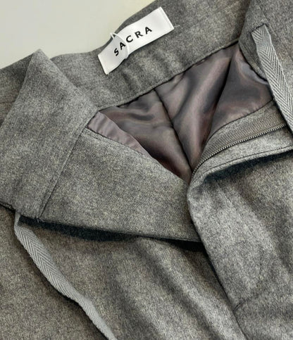 美品 サクラ ワイドパンツ レディース SIZE 38 (S) sacra