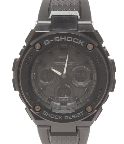 美品 CASIO 腕時計 Gスチール G-STEEL G-SHOCK 電波ソーラー ソーラー ブラック GW-6900A メンズ カシオ