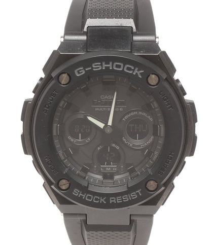 美品 CASIO 腕時計 Gスチール G-STEEL G-SHOCK 電波ソーラー ソーラー ブラック GW-6900A メンズ カシオ