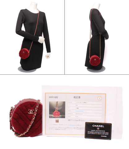 美品 CHANEL チェーンショルダーバッグ 肩掛け 斜め掛け 28番台 ゴールド金具 Vステッチ レディース シャネル