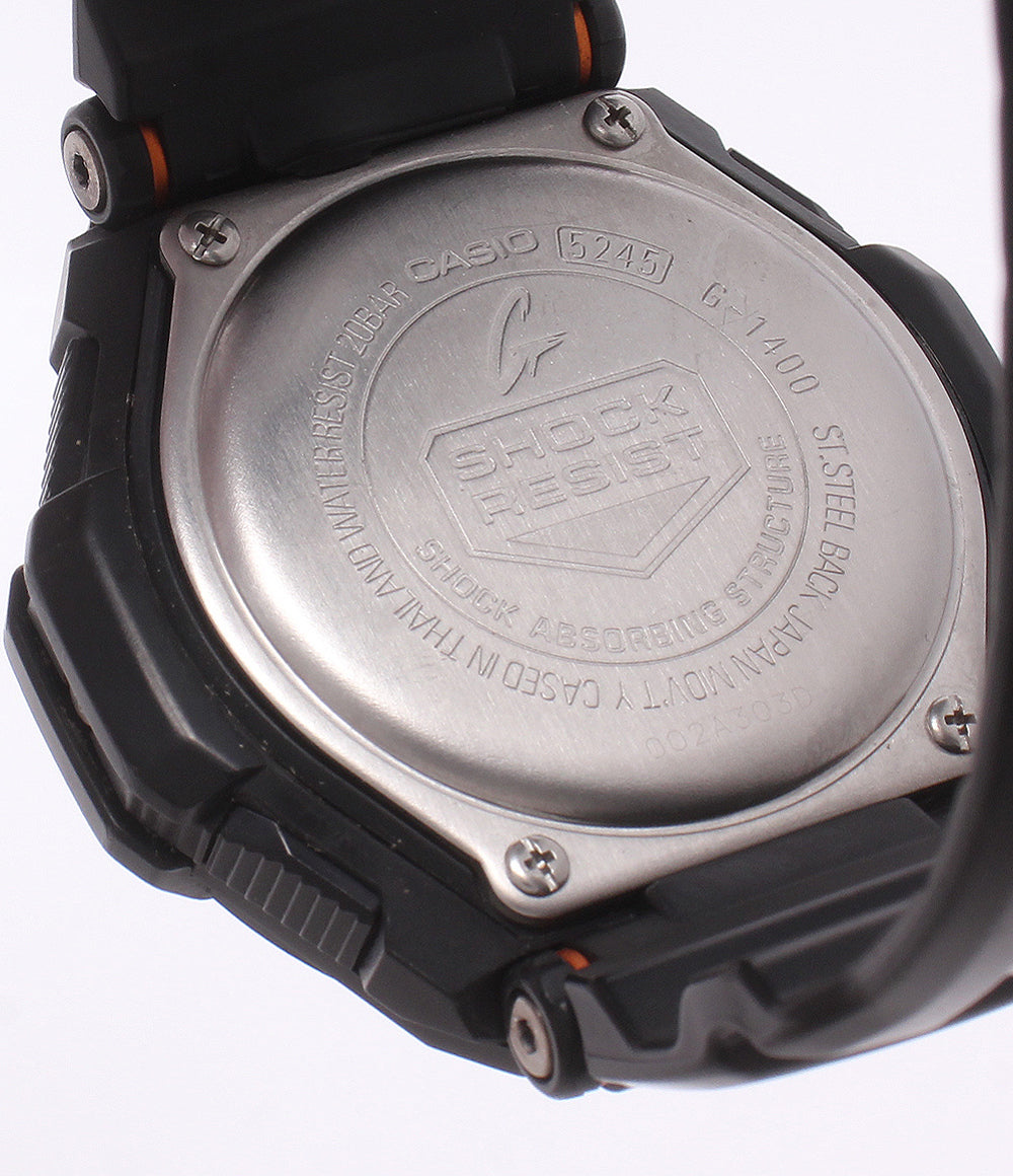 CASIO 腕時計 スカイコックピット G-SHOCK ソーラー ブラック G-1400 メンズ カシオ