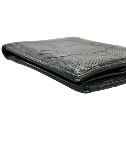 GUCCI 二つ折り財布 レザー GGエンボス 625555 203887 メンズ グッチ