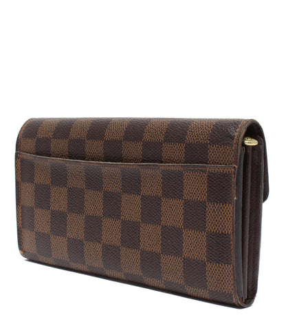 LOUIS VUITTON 長財布 ポルトフォイユ サラ ダミエ N63209 メンズ レディース ルイ・ヴィトン
