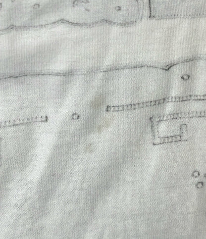tao COMME des GARCONS 半袖 転写フリル Tシャツ レディース SIZE S タオ コムデギャルソン