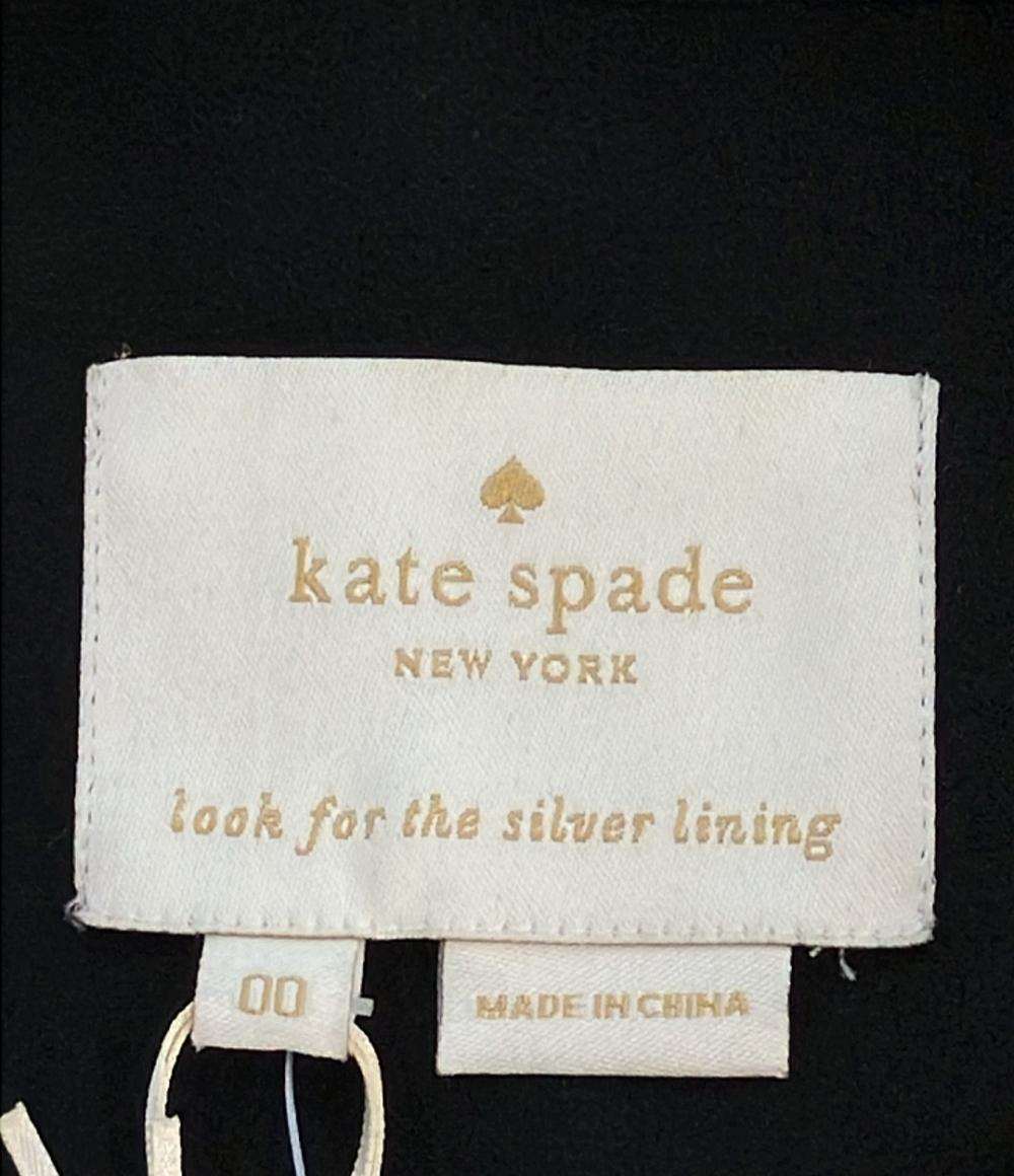 Kate Spade New York 長袖 プリーツワンピース レディース SIZE 00 ケイトスペード ニューヨーク