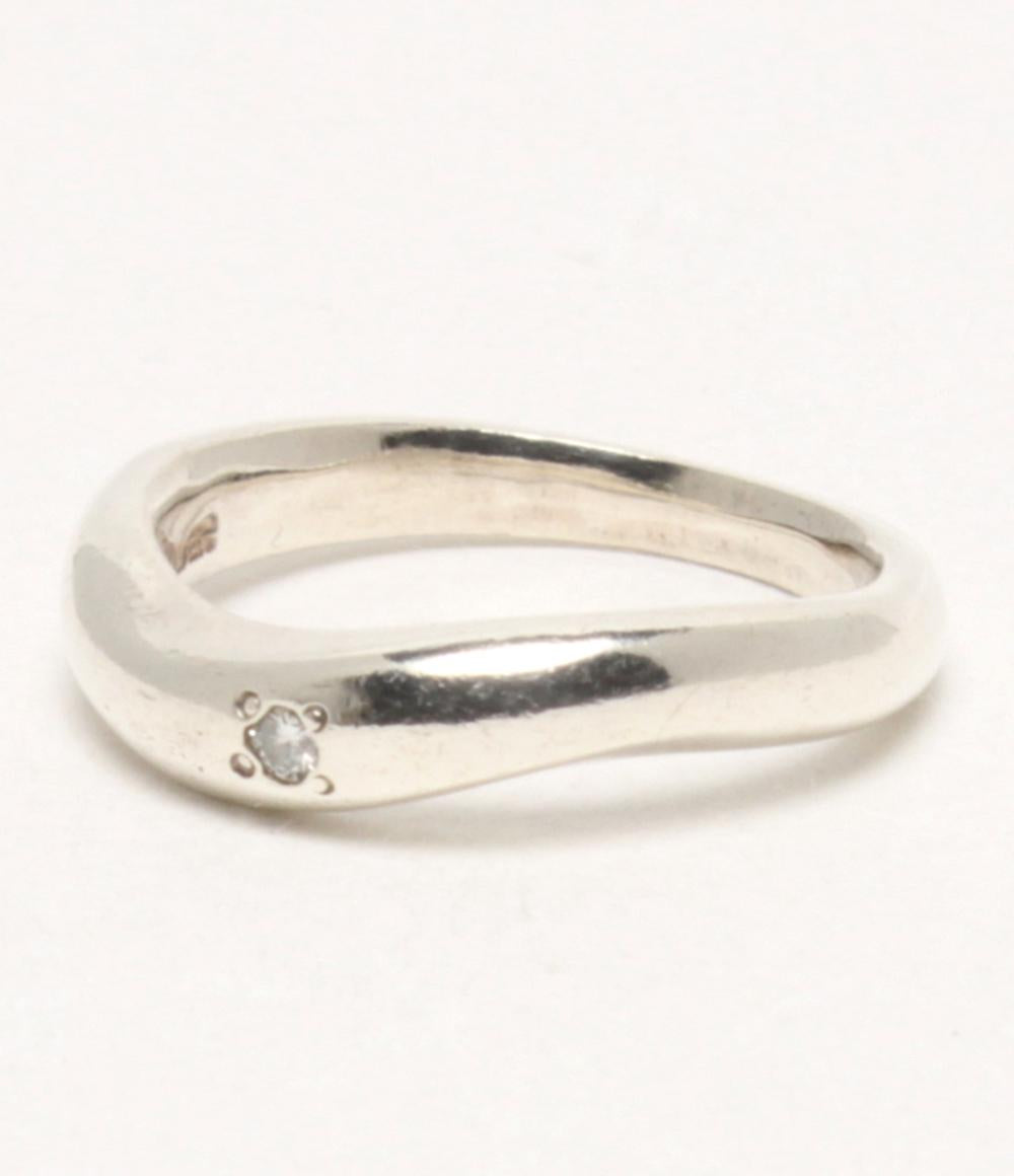 TAKE-UP リング 指輪 SV ダイヤ 0.025ct レディース SIZE 8号 テイクアップ