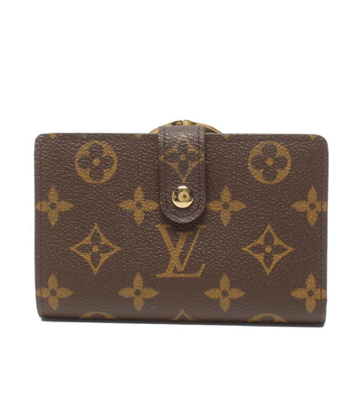美品 LOUIS VUITTON 二つ折り財布 ポルトフォイユ ヴィエノワ モノグラム M61673 レディース メンズ ルイ・ヴィトン